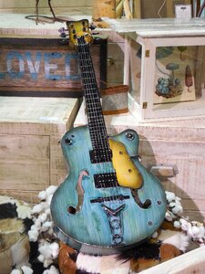 Electric guitar wall