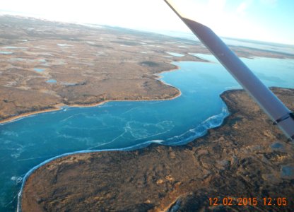 Beginning of Naknek River