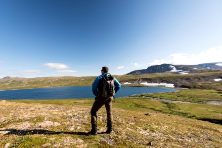 Looking over Mirror Lake, Katmai Preserve NPS Photo/Russ Taylor