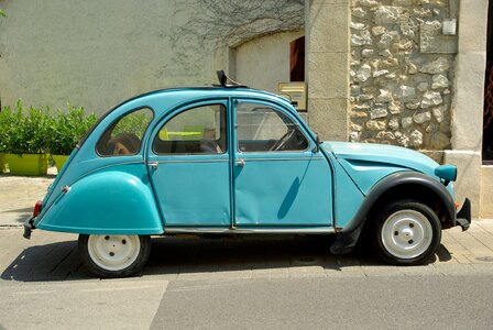 Citroën 2cv old car