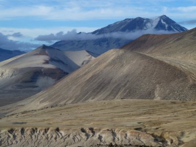 Mt. Cerberus, Baked Mtn., and Mt. Griggs from the lower slopes of Mt. Mageik 2