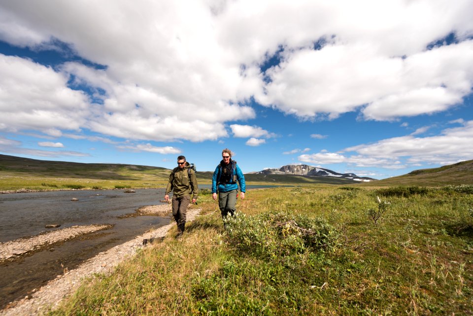 Walking in the Katmai Preserve NPS Photo/Russ Taylor