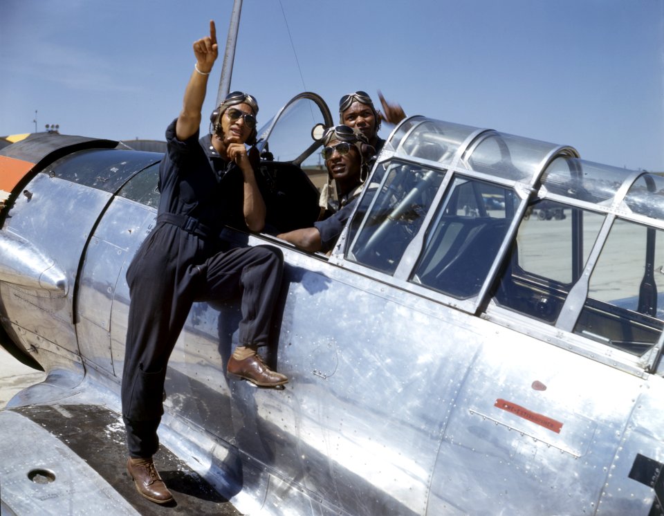 Aviation cadets in training