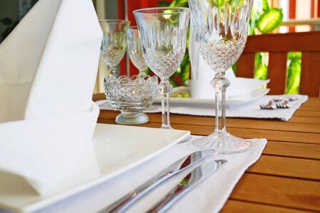 Table cover covered banquet table photo