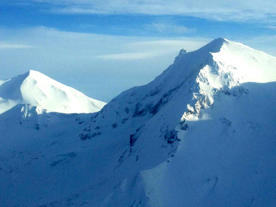 Peak near the Katmai Caldera
