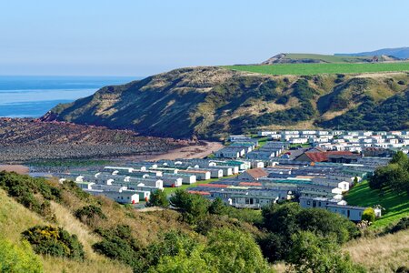 Sea caravan park chalets