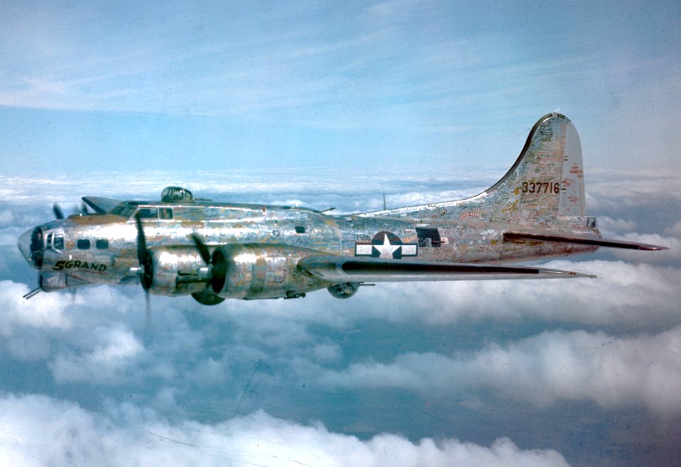 “Five Grand” -  the 5,000th Boeing B-17 off the company’s Seattle wartime production line