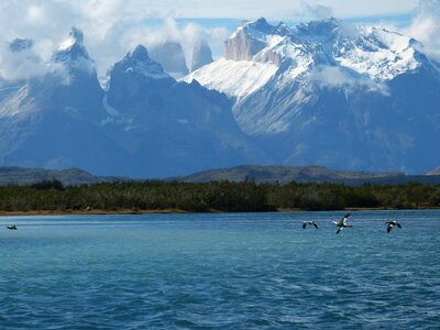 South america landscape mountains
