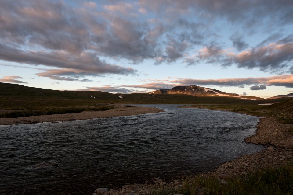 The outlet to Mirror Lake, Katmai Preserve NPS Photo/Russ Taylor
