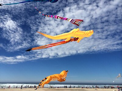 Sky beach ocean