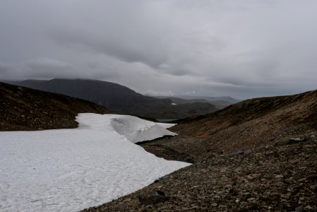 Late Summer Snowfield, Katmai Preserve NPS Photo/Russ Taylor