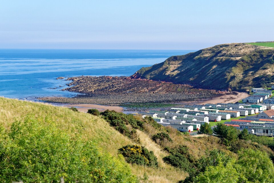 Sea caravan park chalets