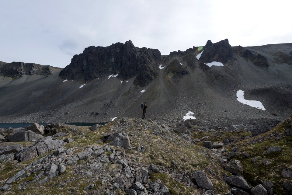 Pausing to take it all in, Katmai Preserve