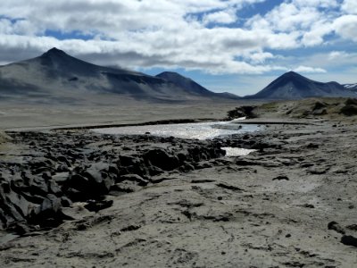 A relavitely safe crossing on the River Lethe, Baked Mtn. in the background 2 photo