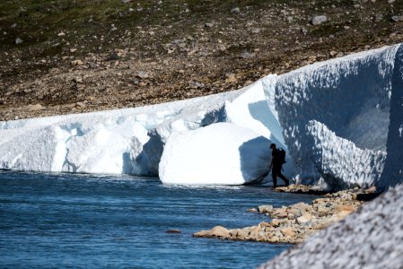 Exploring August Snow, NPS Photo/Russ Taylor photo