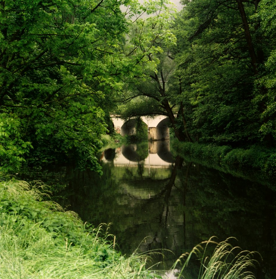 Pentacon Six + MC Biometar 2,8/120 - Bridge over Svitava River