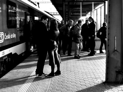 Train Station Scene