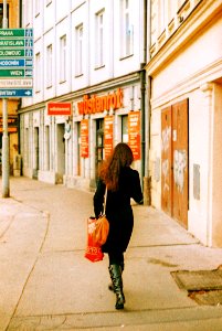 Canon EOS 30 - Crossbird Film - Woman in a Hurry photo