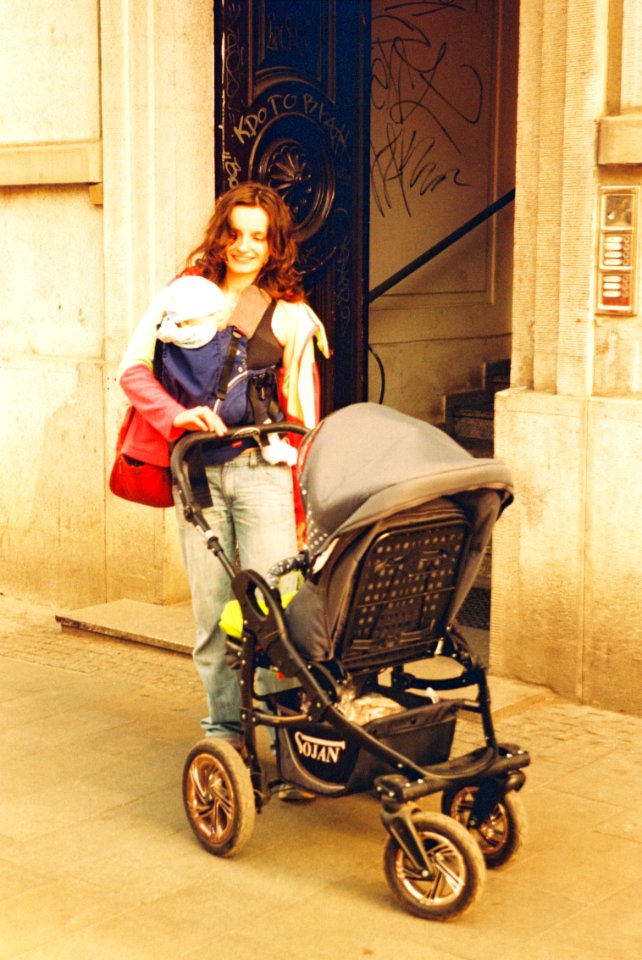 Praktica MTL 5 +  Helios 44-2 2/58 - Beautiful Young Mother