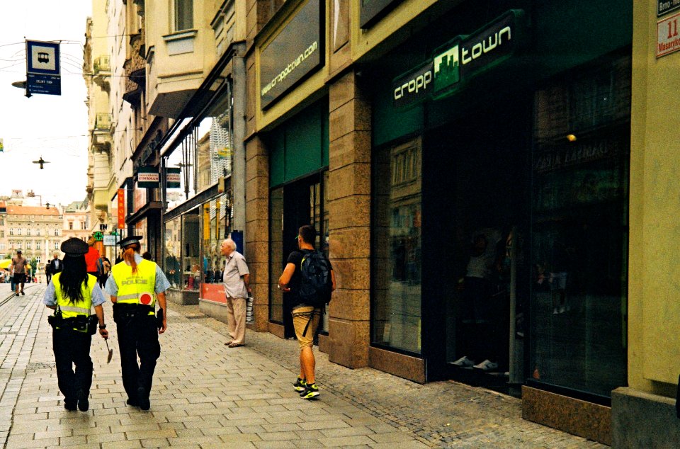 Kiev 4 + Jupiter-12 35/2,8 - Policewomen
