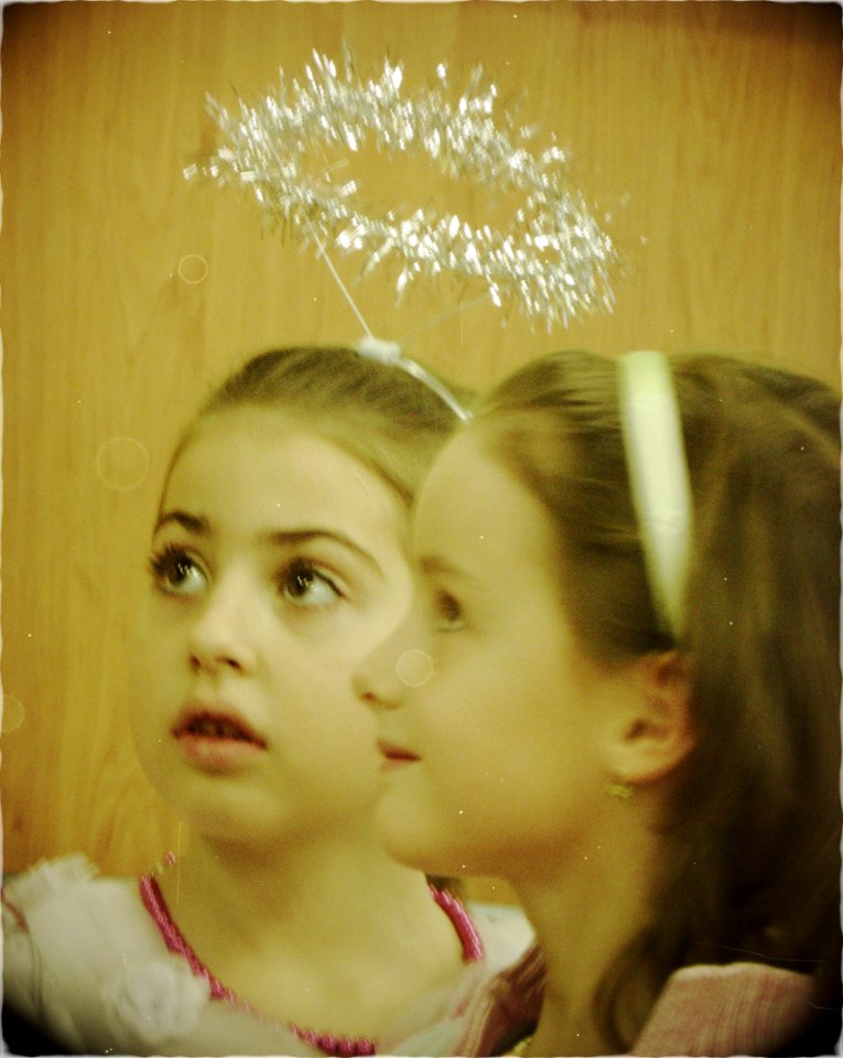 Little Girls at the Childrens Party