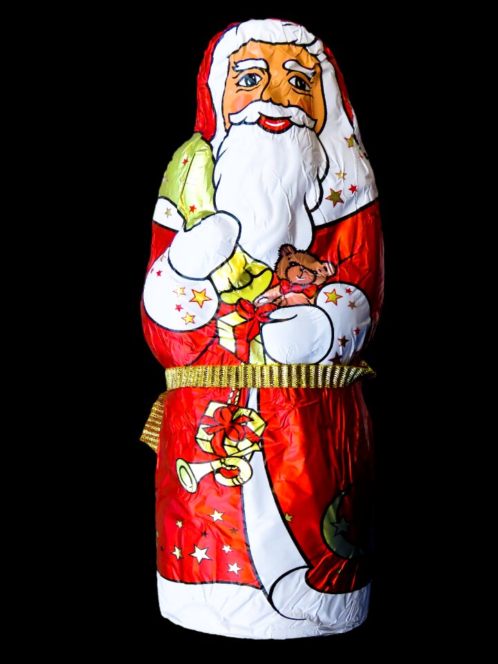 Chocolate decoration christmas market
