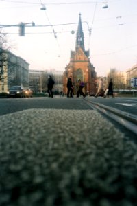 Agfa Billy Record 7.7 - Husova Street - Ground View