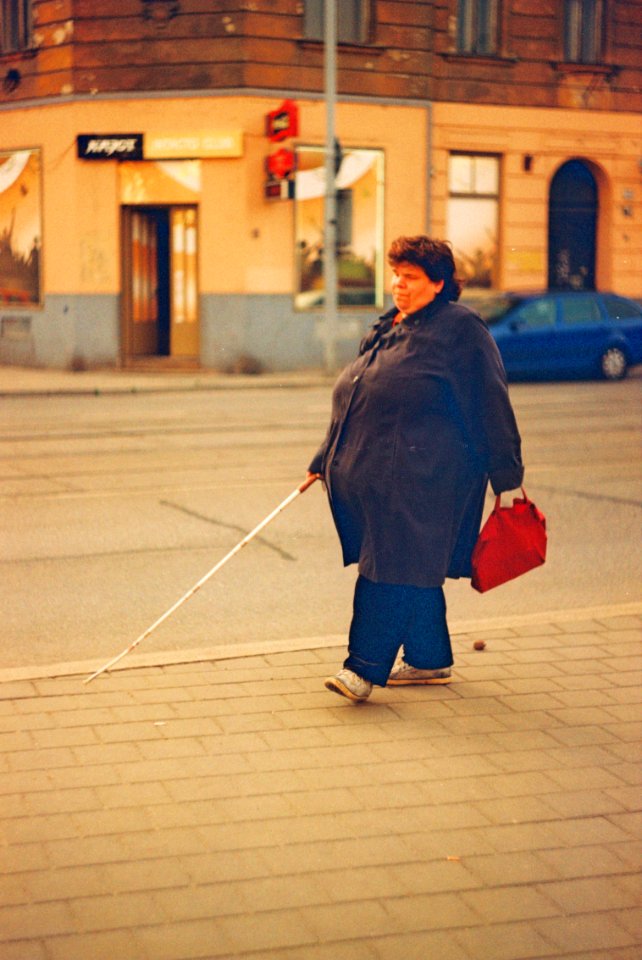 Praktica MTL 5 +  Helios 44-2 2/58 - Blind Woman