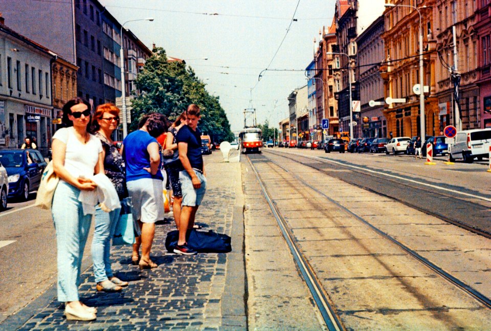 Praktica MTL 5 +  Helios 44-2 2/58 - Tram Stop Pionýrská 2