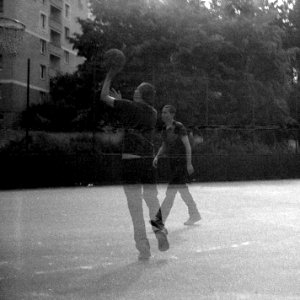 Smena 8M - Basketpoet (double exposure)