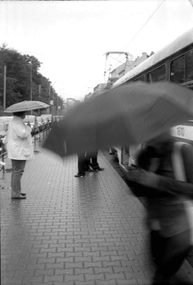 Smena 8M - New Scan - Tram Stop in Rainy Day 2