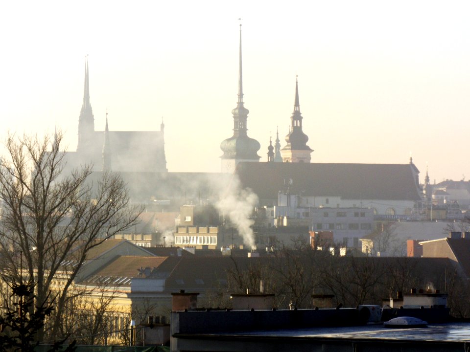 Misty Yet Sunny Morning in Brno