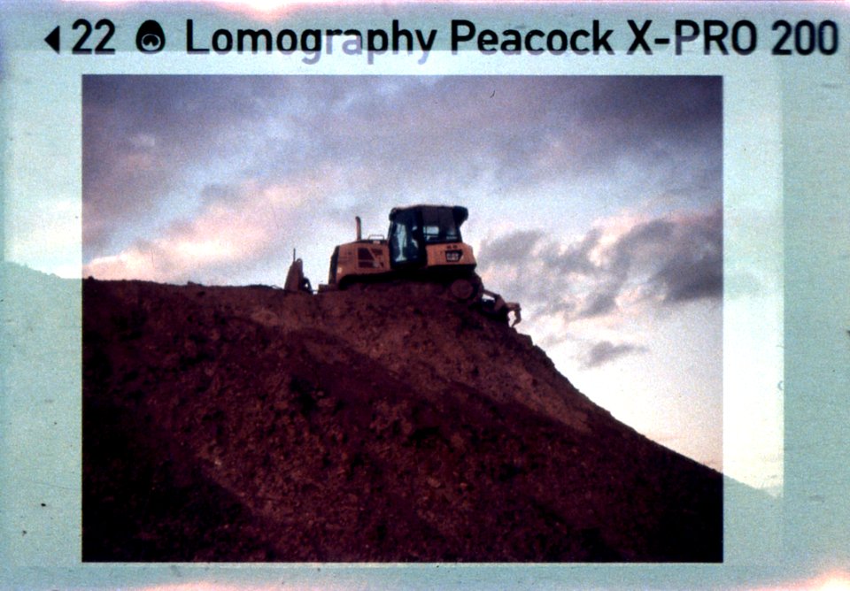 Kodak Instamatic 91 - Excavator on the Hill