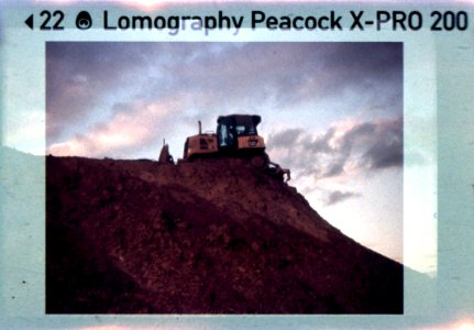 Kodak Instamatic 91 - Excavator on the Hill photo