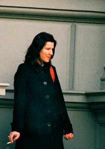 Praktica MTL 5 + Pentacon Electric 4/200 MC - Smoking Woman Probably Thinking About Something Cool