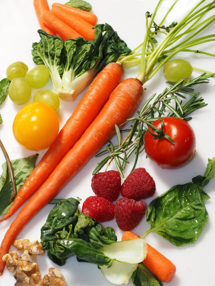 Food vegetarian fresh