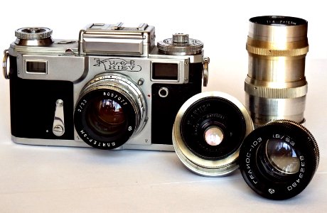 Kiev 4 / КИЕВ 4 / КИЇВ 4 + Lenses (2)