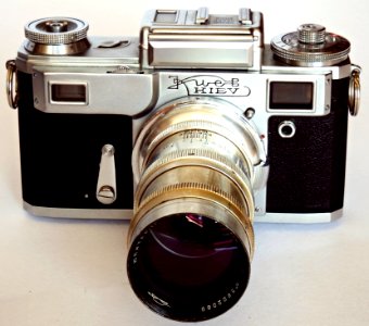 Kiev 4 / КИЕВ 4 / КИЇВ 4 with Jupiter-11 Lens