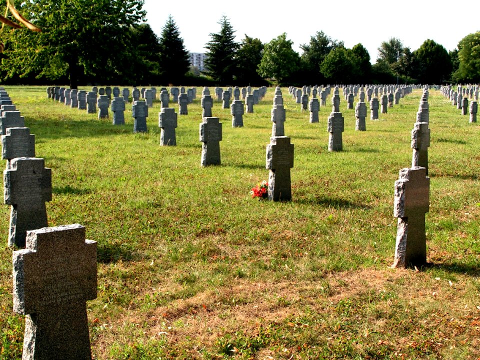 Graveyard of Wehrmacht Soldiers on Central Cemetery in Brno 1