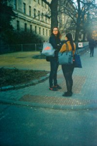 Vilia - Sudents of Nearby Mendel University Brno in Evening Sunlight