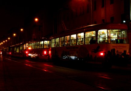 Tailback of Trams