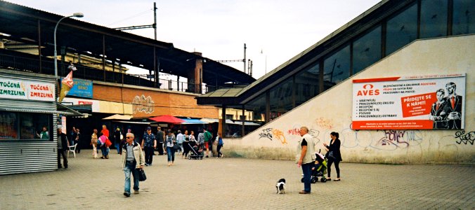 Kiev 4 + Jupiter-12 35/2,8 - Place next to the Tesco Mall and Main Railway Station 2