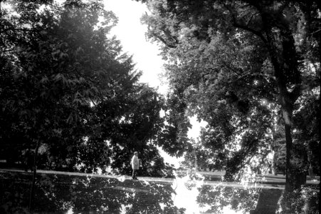Smena 8M - Middle Aged Person in the Sky with Diamonds (double exposure)