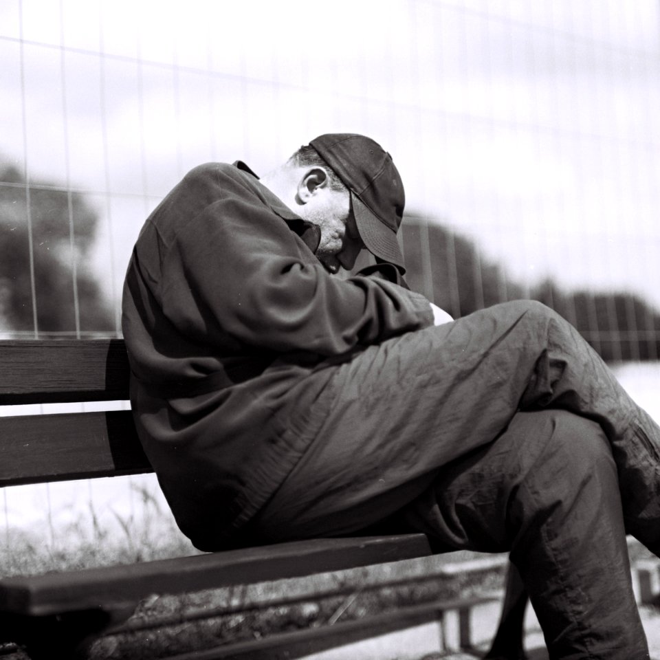 Pentacon Six + MC Biometar 2,8/120 - Sleeper on the Bench 2