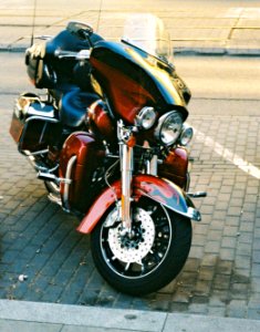 Motorbike (redscale film)