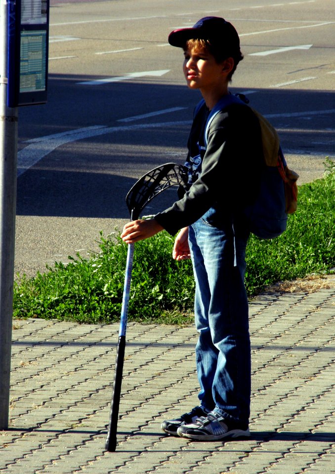 Boy on the Bus Stop 3