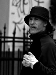 Portrait of a Worker B&W