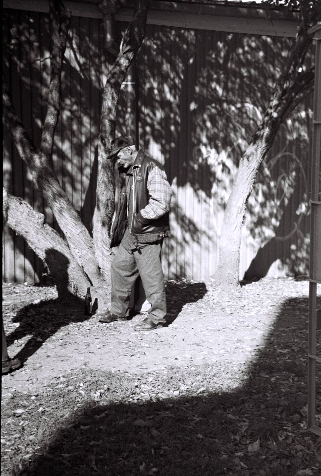 Kiev 4 - Old Man, Light and Shadows
