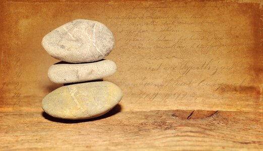 Stone tower tower balance