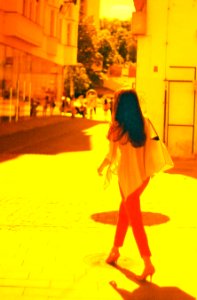Praktica BC1 - Redscale - Ethereal Girl